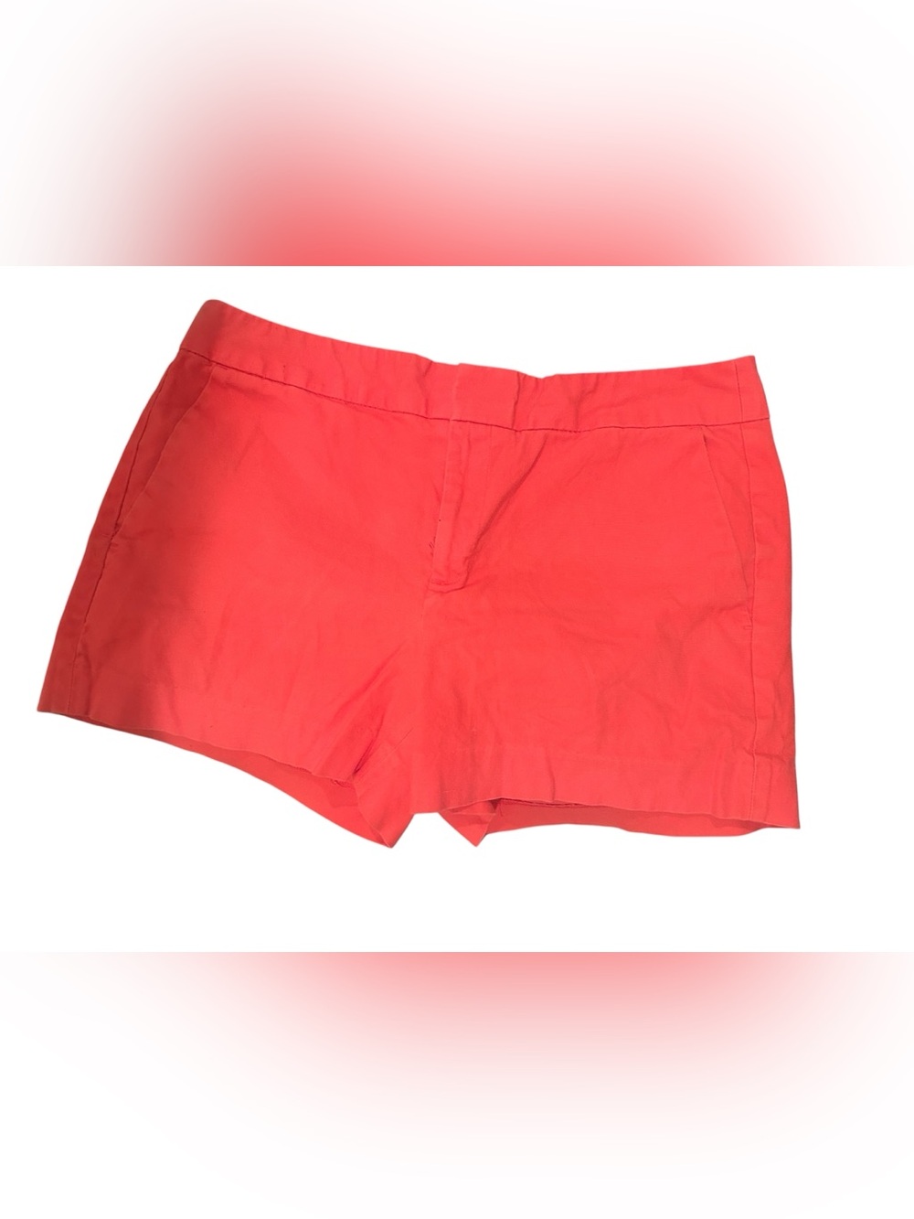 Banana Republic Coral Pink High-Waist Casual Shorts
